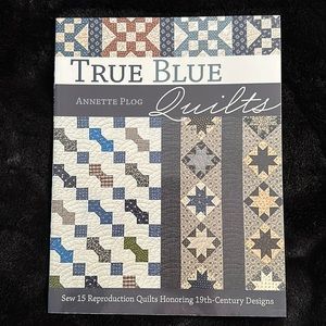 Brand new Barnes & noble True Blue Quilts Book